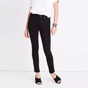 Madewell Black Summer Highrise Skinny Jeans sz 30